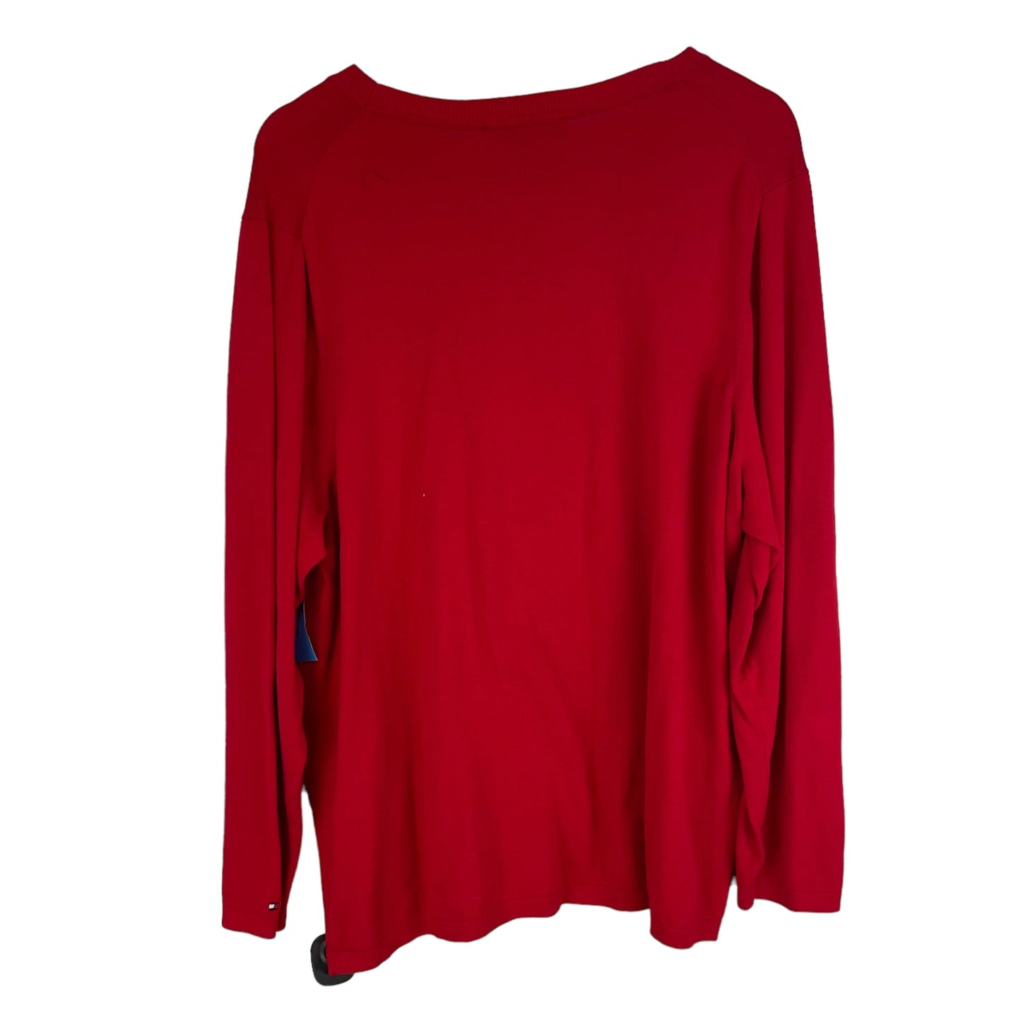 Sweater By Tommy Hilfiger In Red, Size: 2x