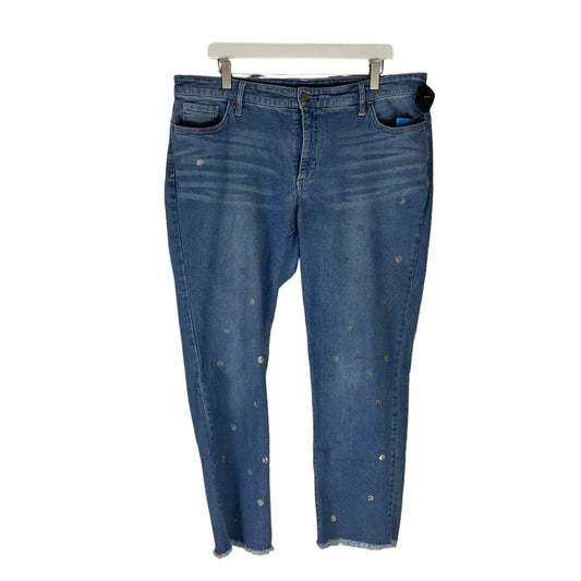 Jeans Straight By Crown And Ivy  Size: 16