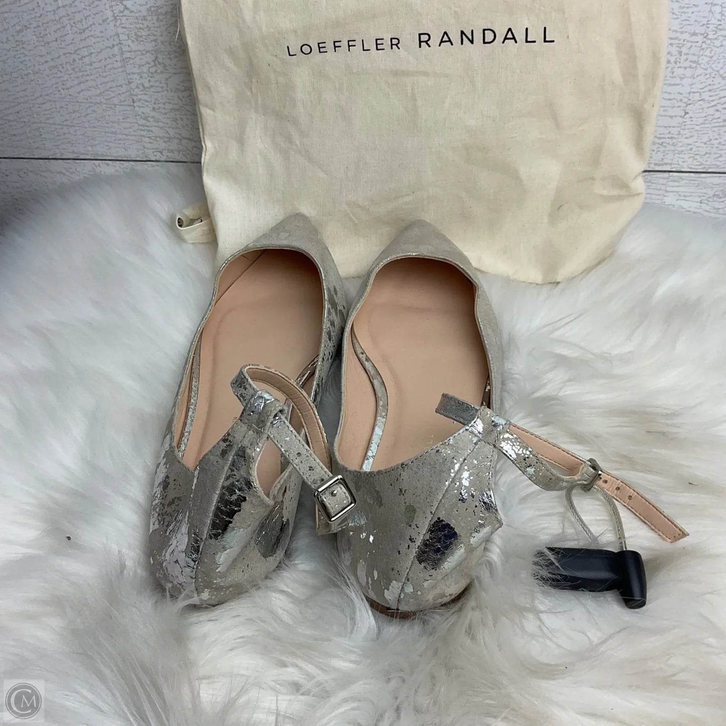 Shoes Flats By Loeffler Randall In Silver, Size: 7.5