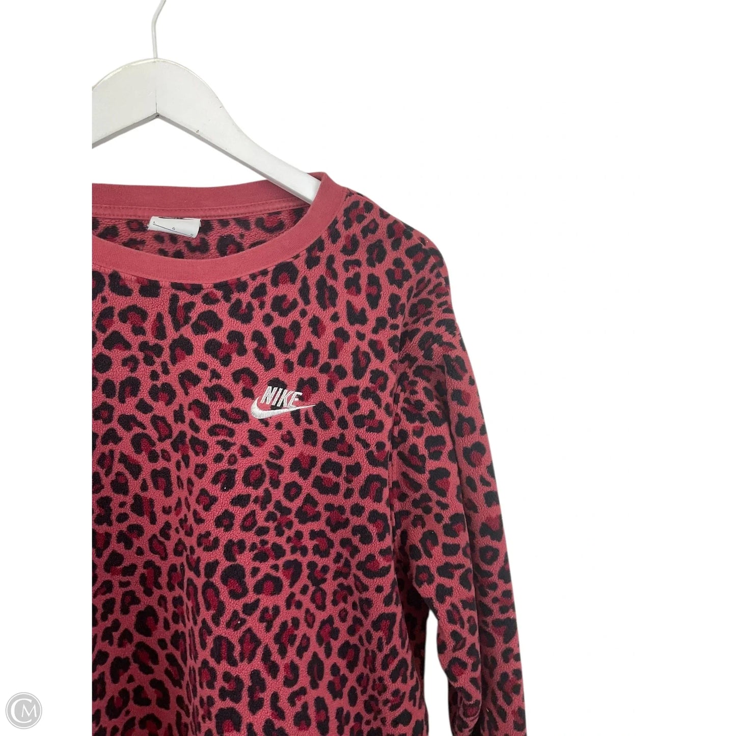 Sweater By Nike Apparel In Red, Size: L