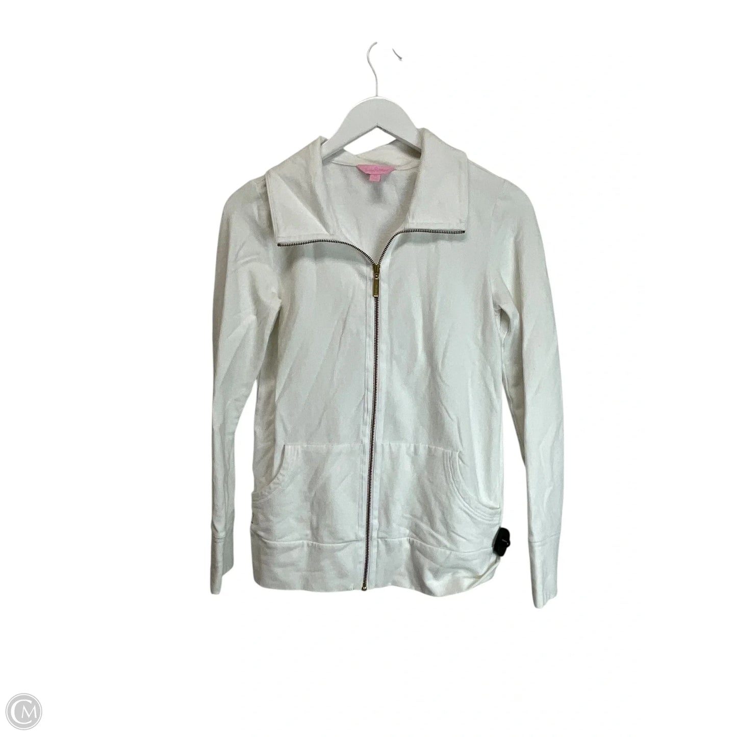 Jacket Designer By Lilly Pulitzer In White, Size: Xs