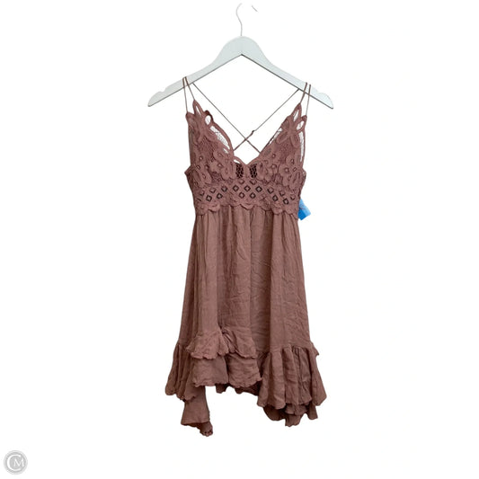 Dress Casual Short By Free People In Pink, Size: Xs