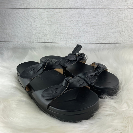 Black Sandals Designer Jack Rogers, Size 7