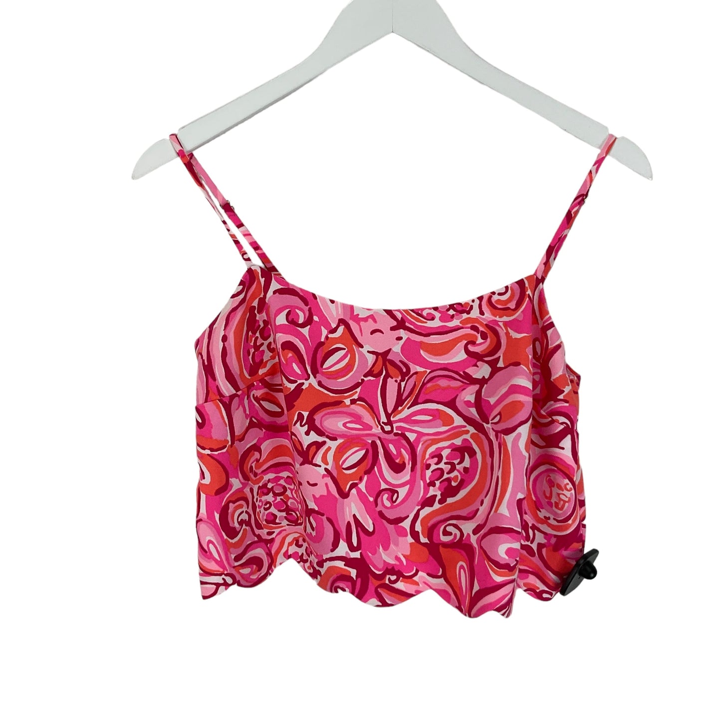 Pink Top Sleeveless Designer Lilly Pulitzer, Size 2