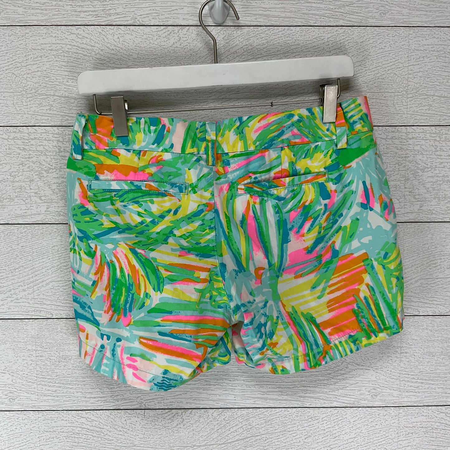Green Shorts Designer Lilly Pulitzer, Size 0