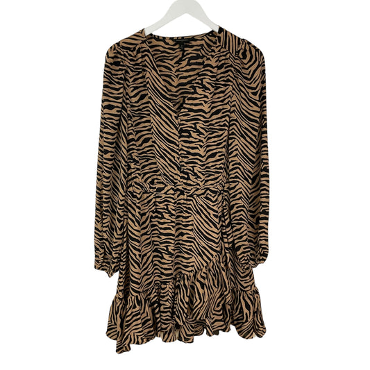 Dress Casual Midi By Banana Republic In Animal Print, Size: S