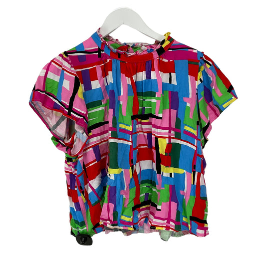 Multi-colored Top Short Sleeve Thml, Size M