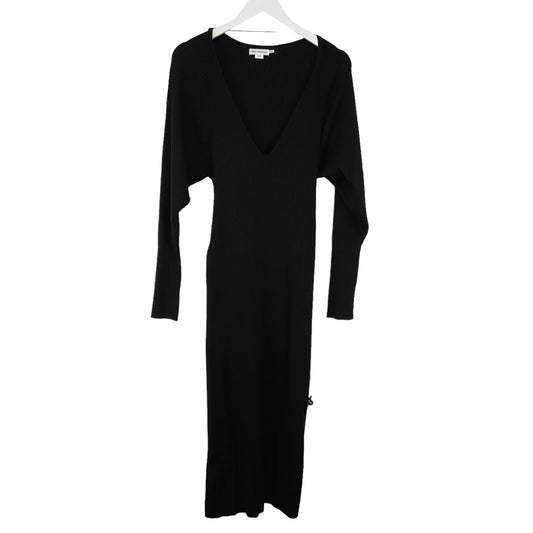 Black Dress Casual Maxi Good American, Size 2