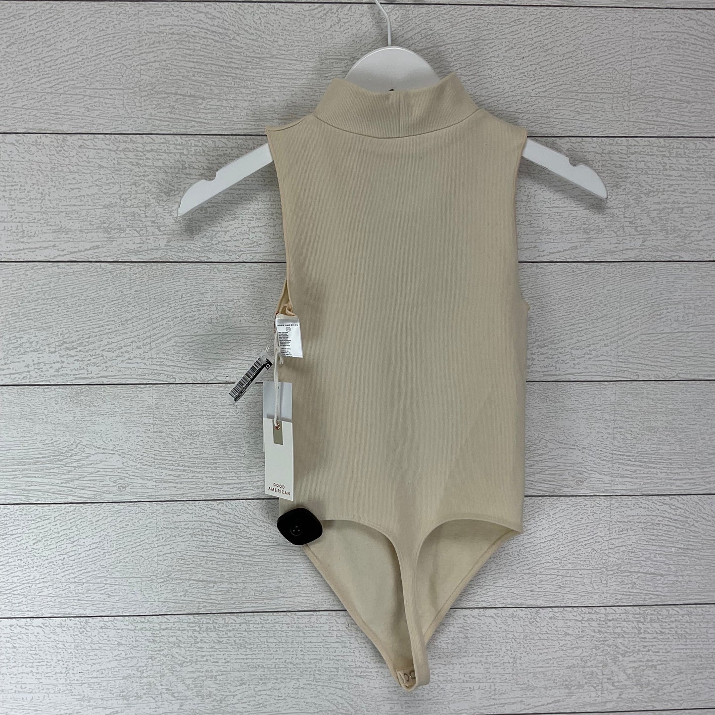 Cream Bodysuit Good American, Size 2