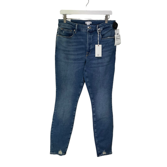 Blue Denim Jeans Skinny Good American, Size 12