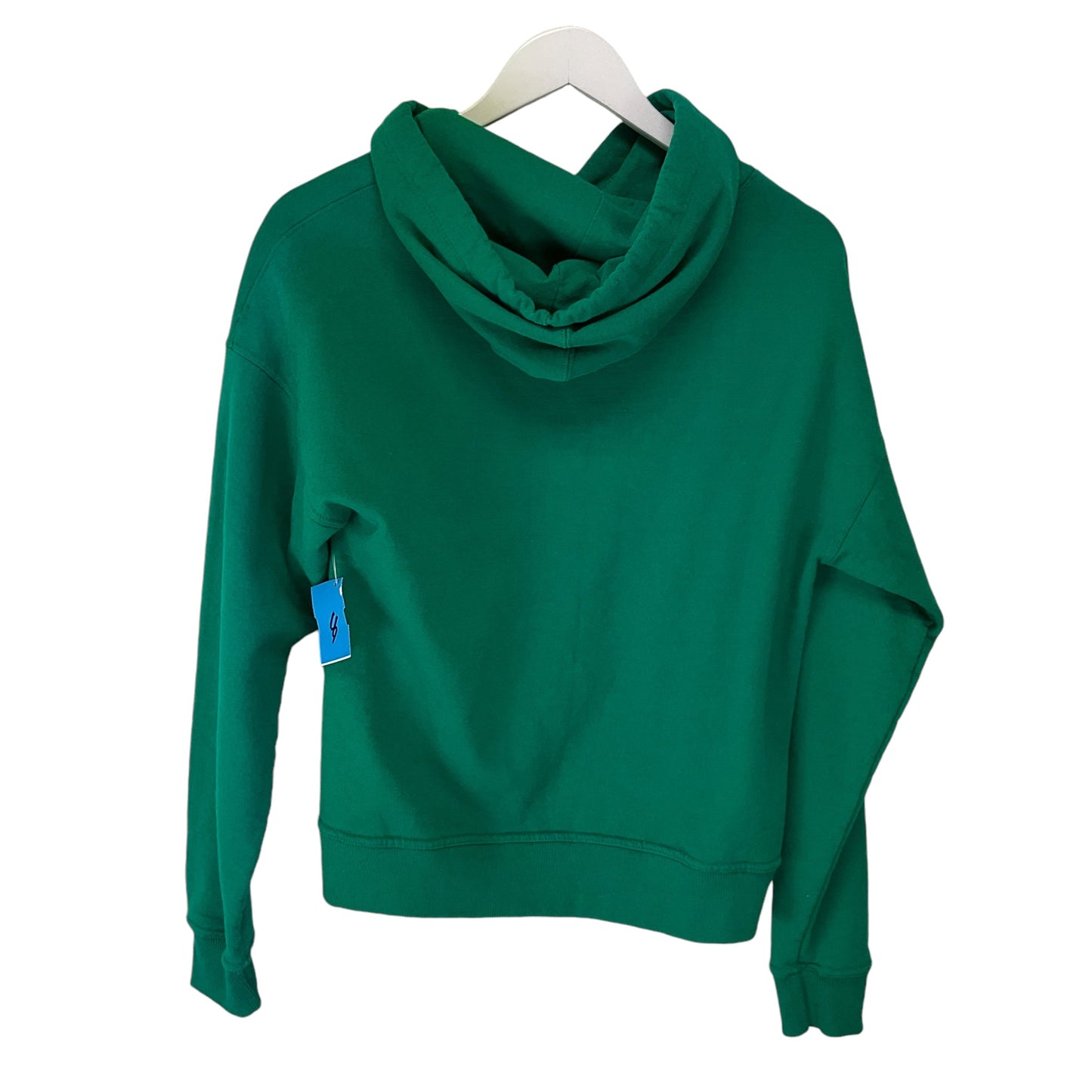 Sweatshirt Hoodie By Champion In Green, Size: S