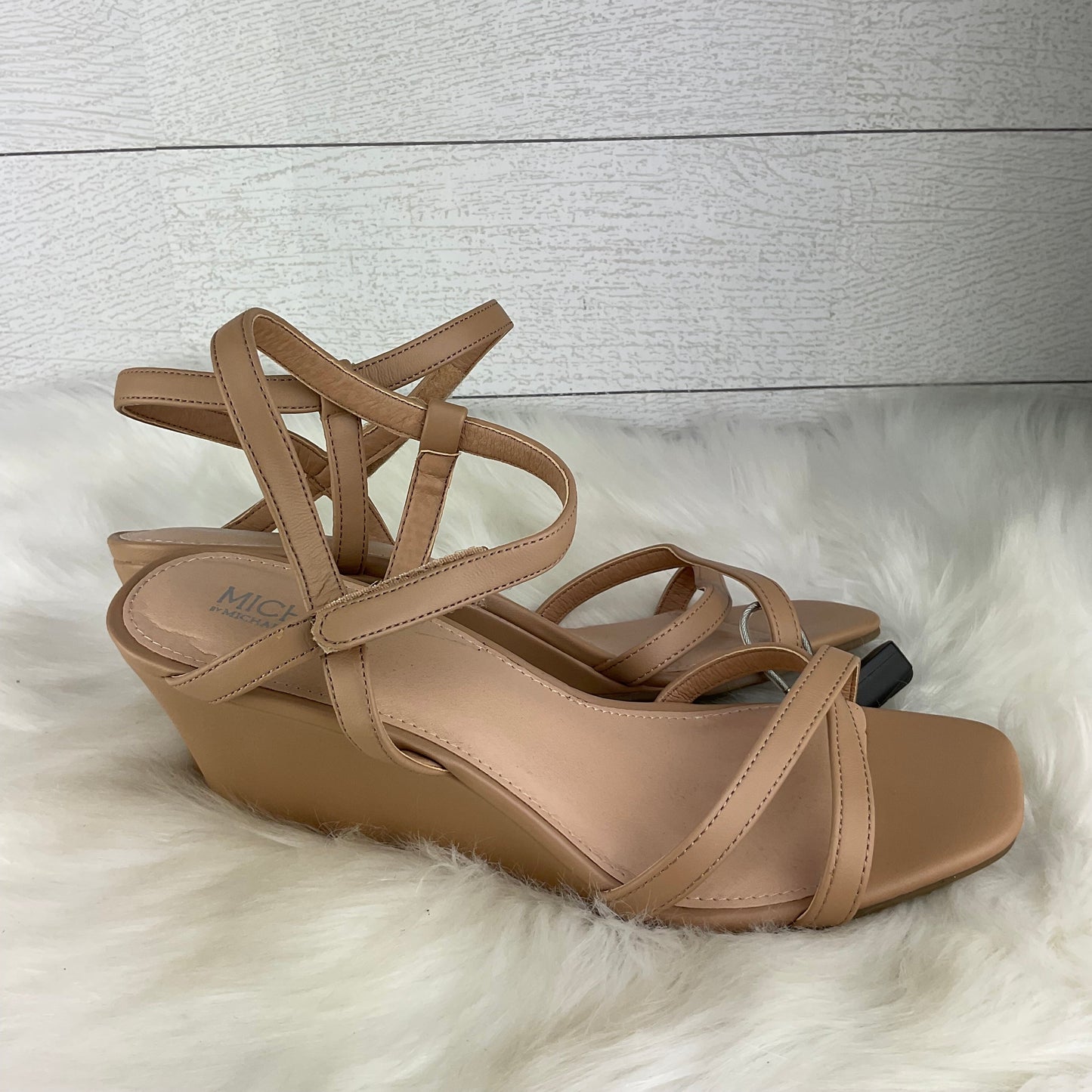 Sandals Heels Wedge By Michael Shannon  Size: 9.5