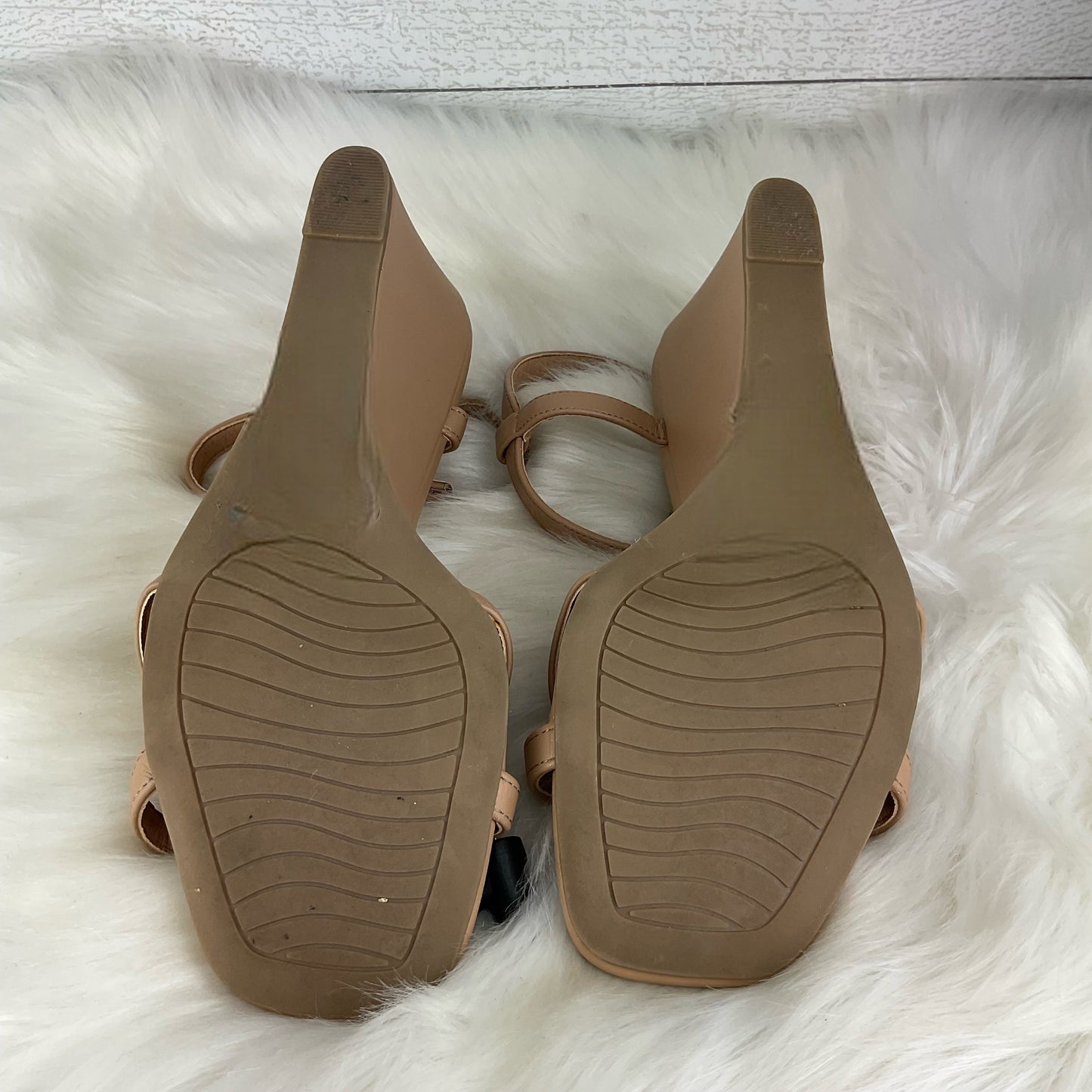 Sandals Heels Wedge By Michael Shannon  Size: 9.5