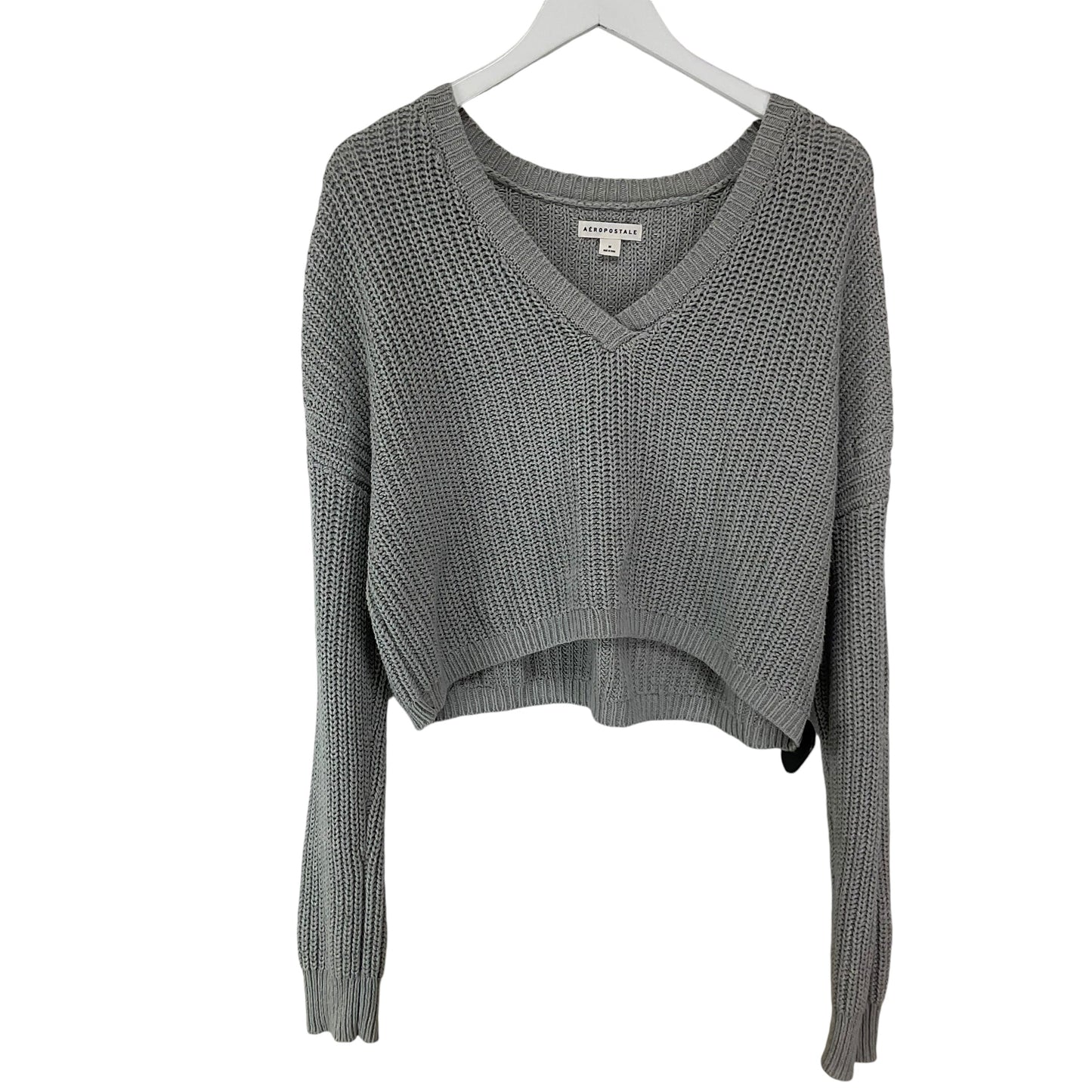 Sweater By Aeropostale In Grey, Size: M