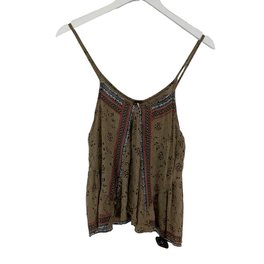Brown Top Sleeveless Free People, Size S