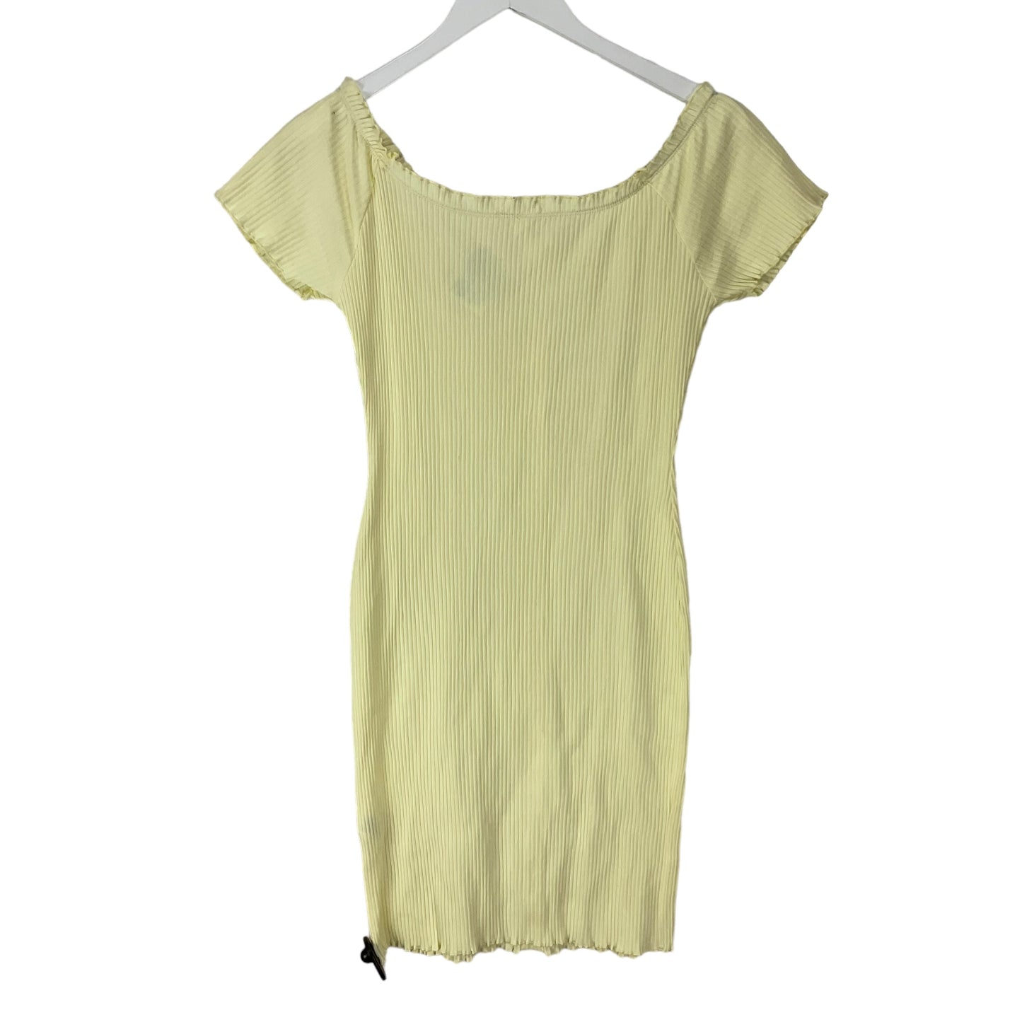 Dress Casual Short By Derek Heart In Yellow, Size: Xl