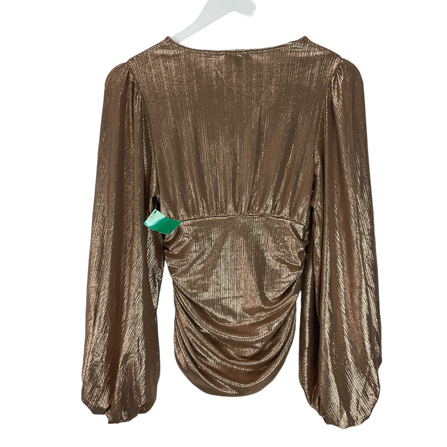 Gold Top Long Sleeve Express, Size Xs