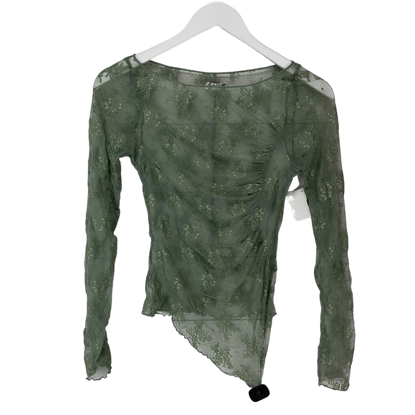 Top Long Sleeve Basic By Free People In Green, Size: M