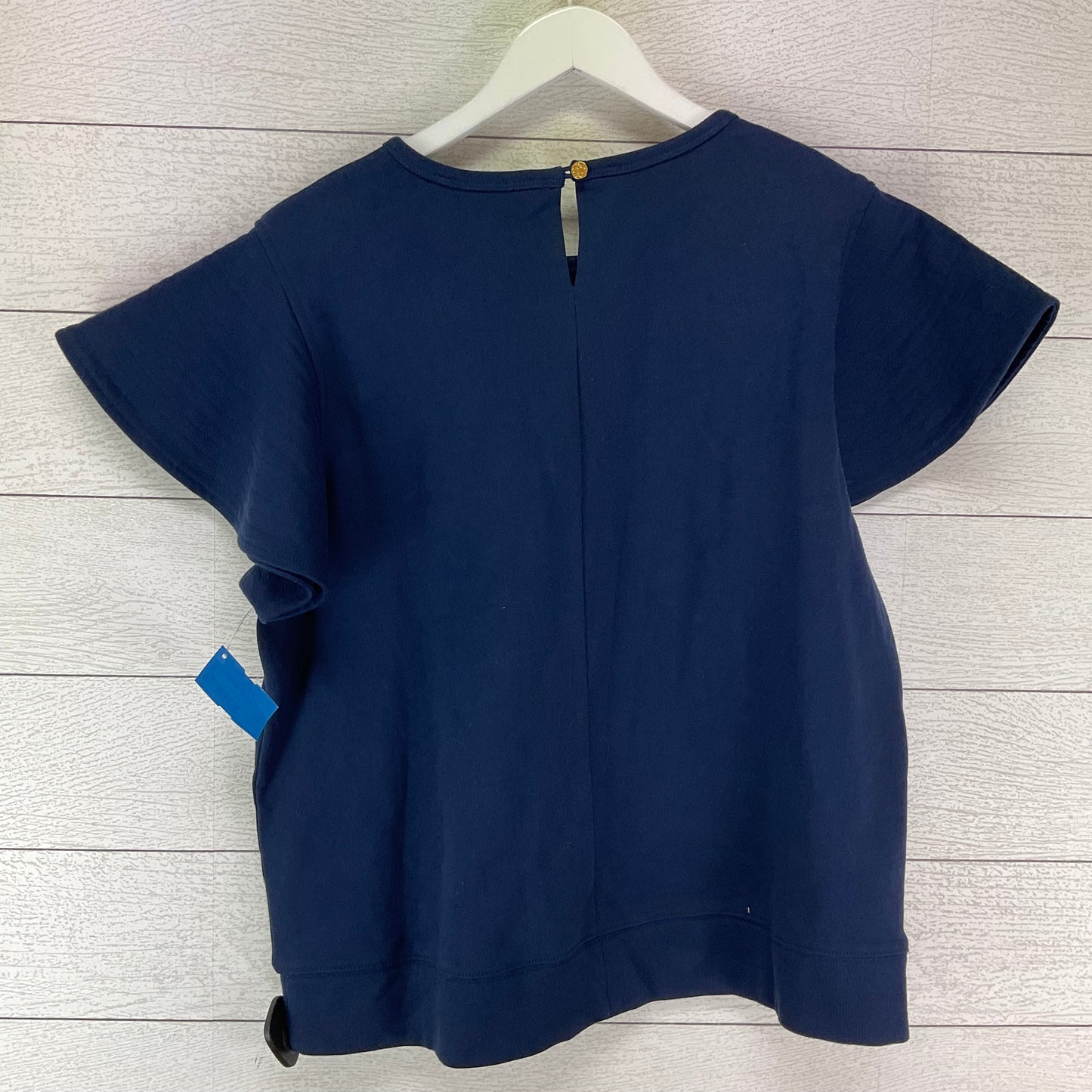 Top Short Sleeve By Draper James In Navy, Size: Xl