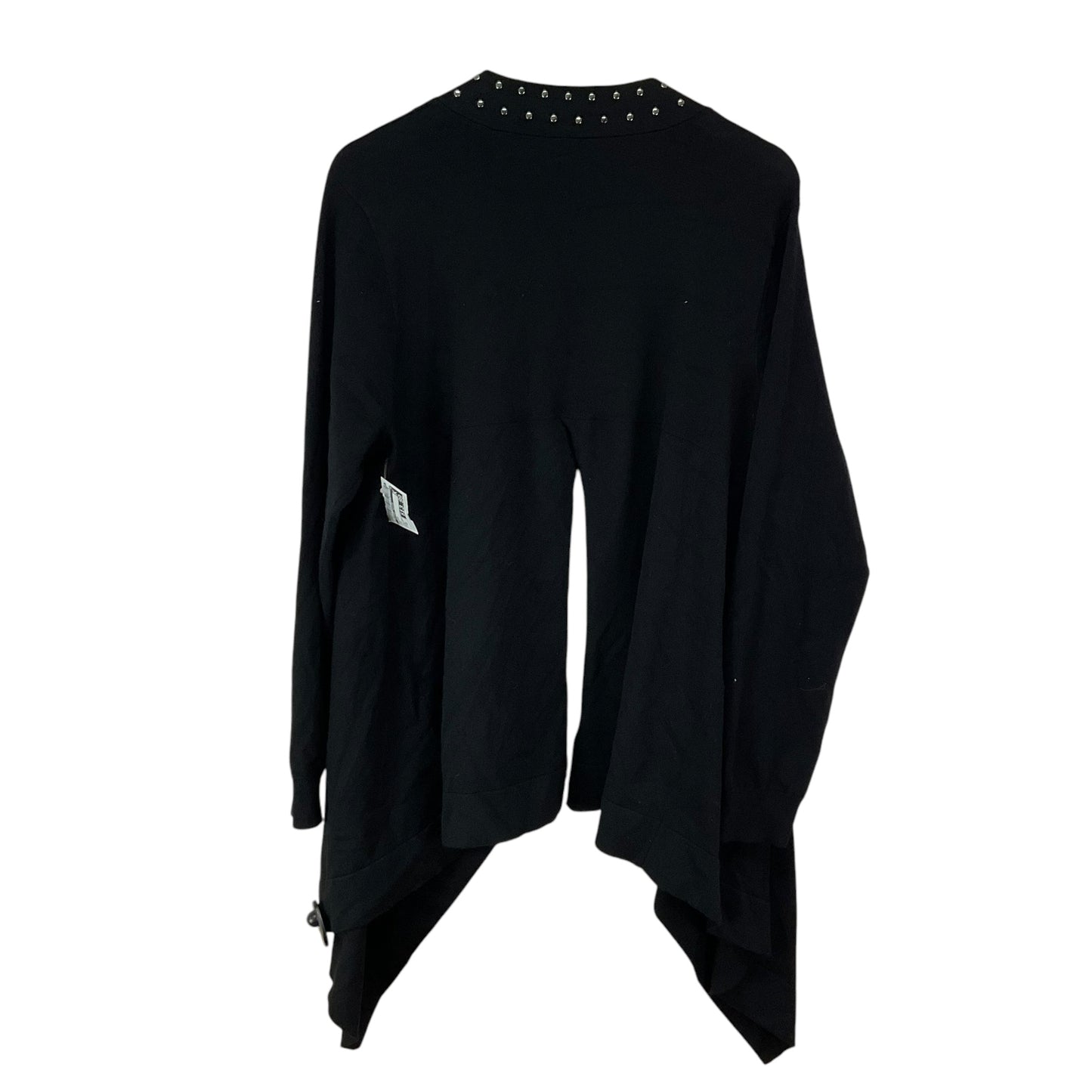 Cardigan By Clothes Mentor In Black, Size: 2x