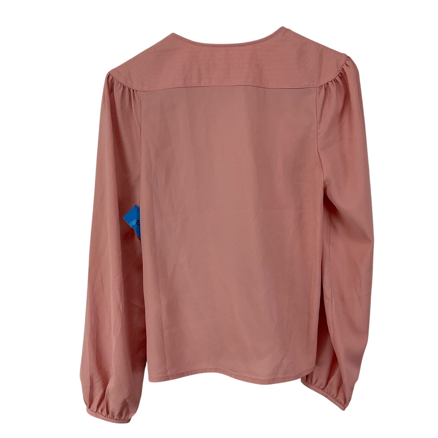 Top Long Sleeve By Leith In Pink, Size: S