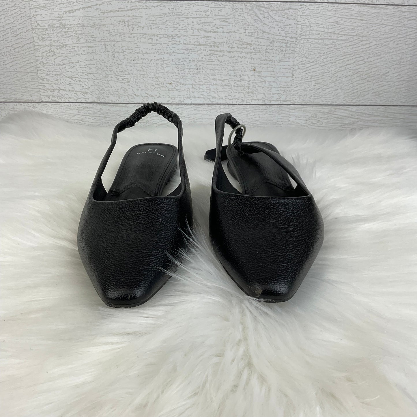 Shoes Flats By Halston In Black, Size: 8.5