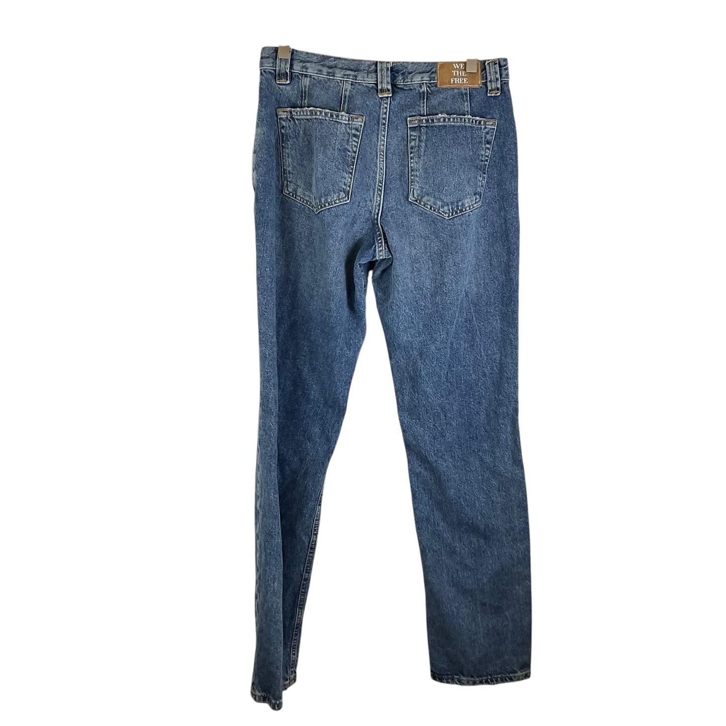 Jeans Straight By We The Free In Blue Denim, Size: 6