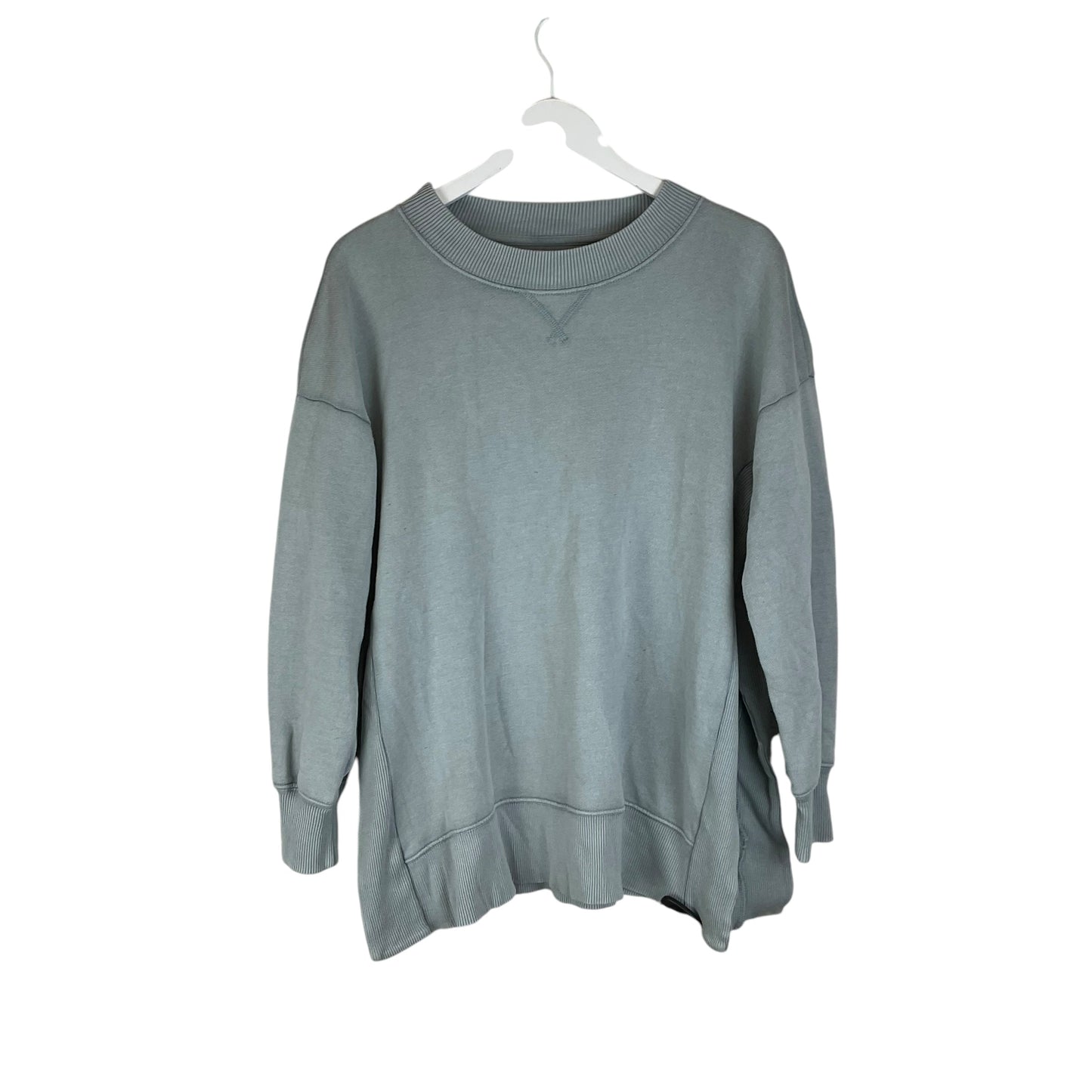 Sweatshirt Crewneck By Aerie In Grey, Size: S