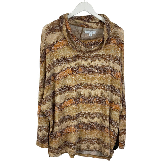 Sweater By New Directions In Multi-colored, Size: 1x