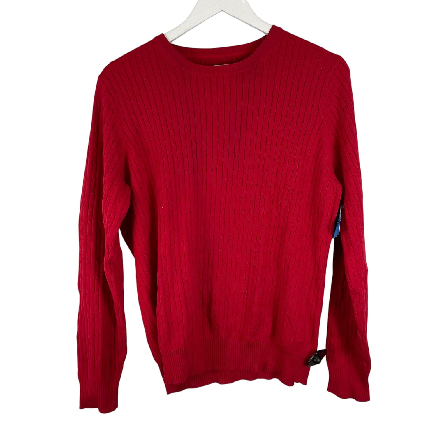 Sweater By Kim Rogers In Red, Size: L