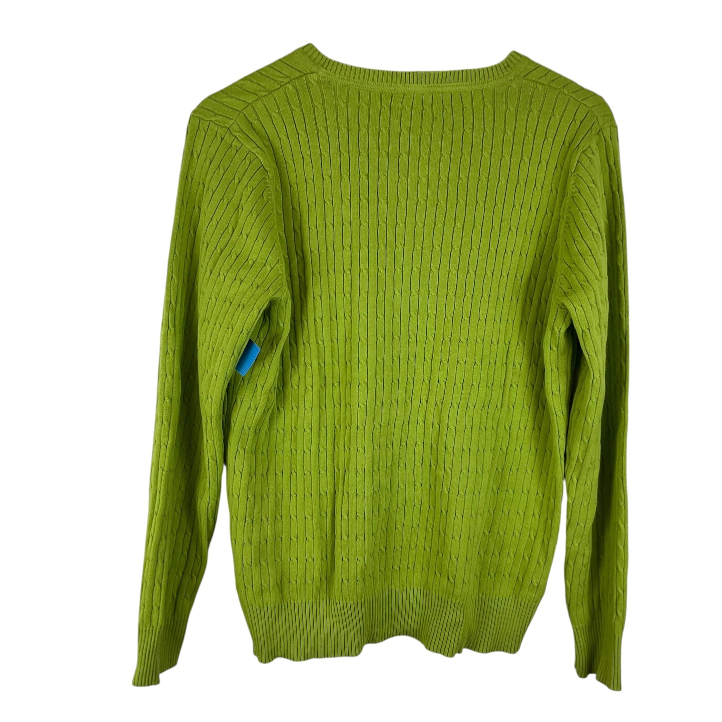 Sweater By Kim Rogers In Green, Size: L