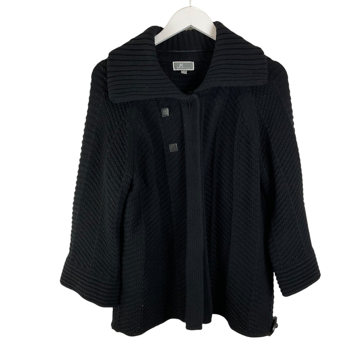 Sweater Cardigan By Marled In Black, Size: L