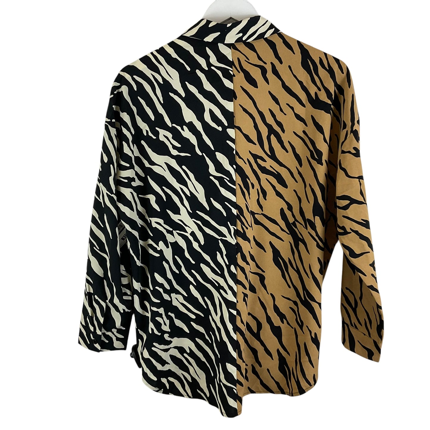 Top Long Sleeve By Jodifl In Animal Print, Size: S