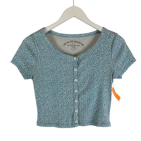 Top Short Sleeve By Aeropostale In Blue, Size: M