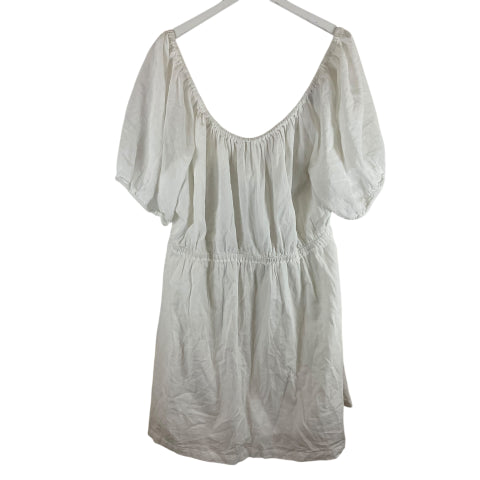 Dress Casual Short By Old Navy In White, Size: 3x