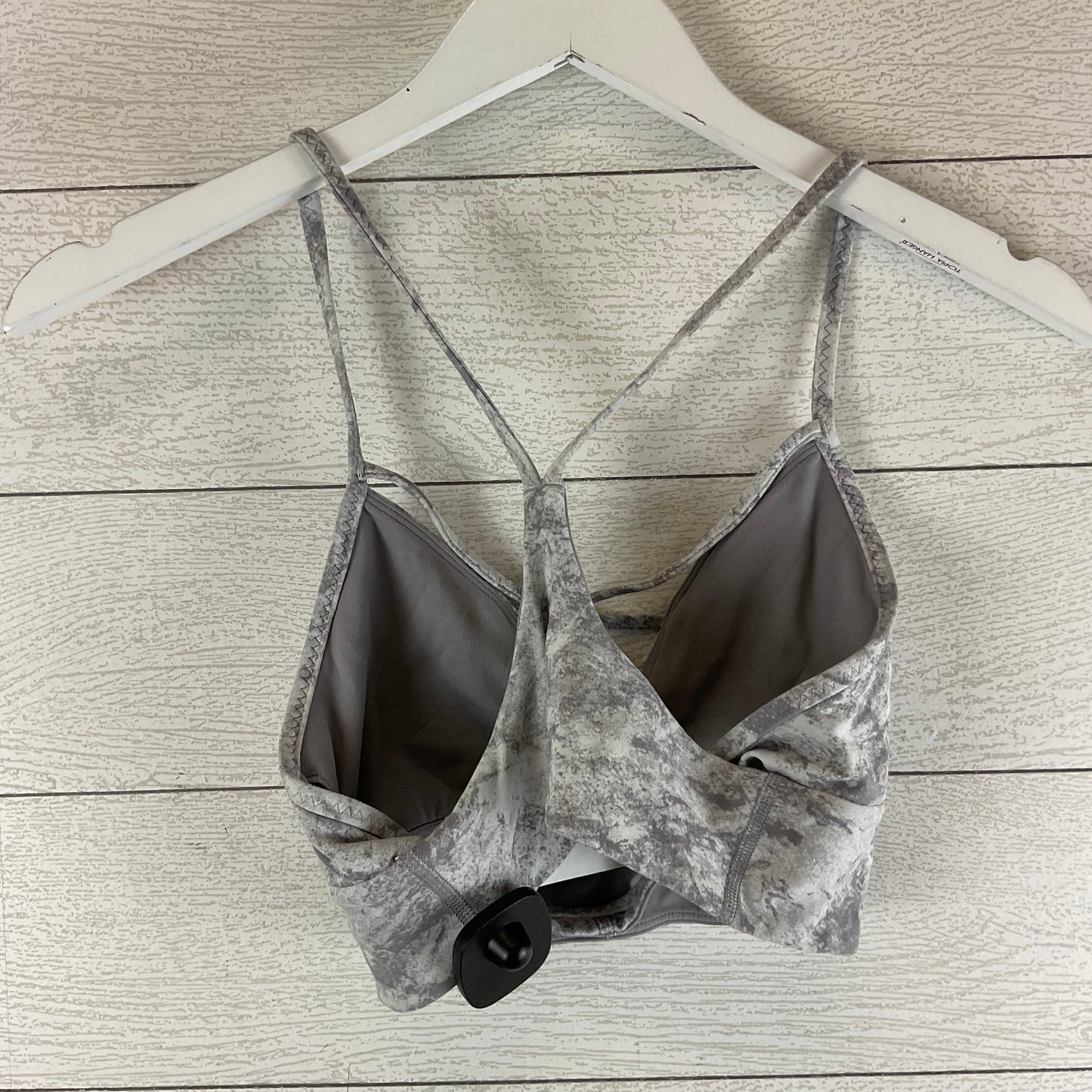 Athletic Bra By Lululemon In Grey, Size: 6