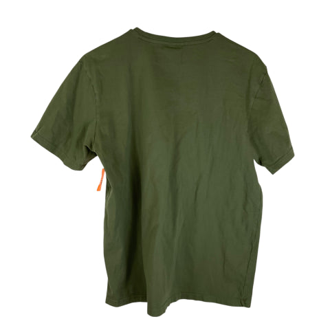 Athletic Top Short Sleeve By Gym Shark In Green, Size: L