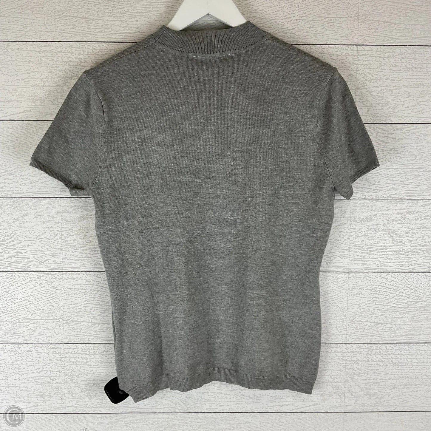 Top Short Sleeve Basic By Philosophy In Grey, Size: L