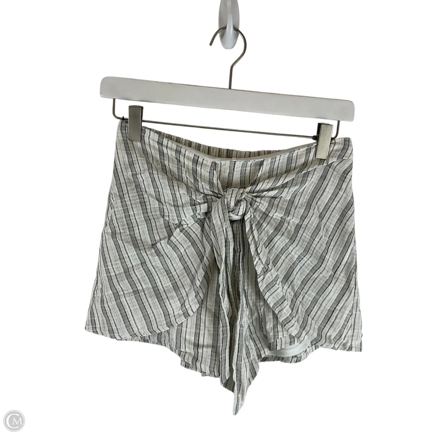 Shorts By Peach Love Cream California In Striped Pattern, Size: S