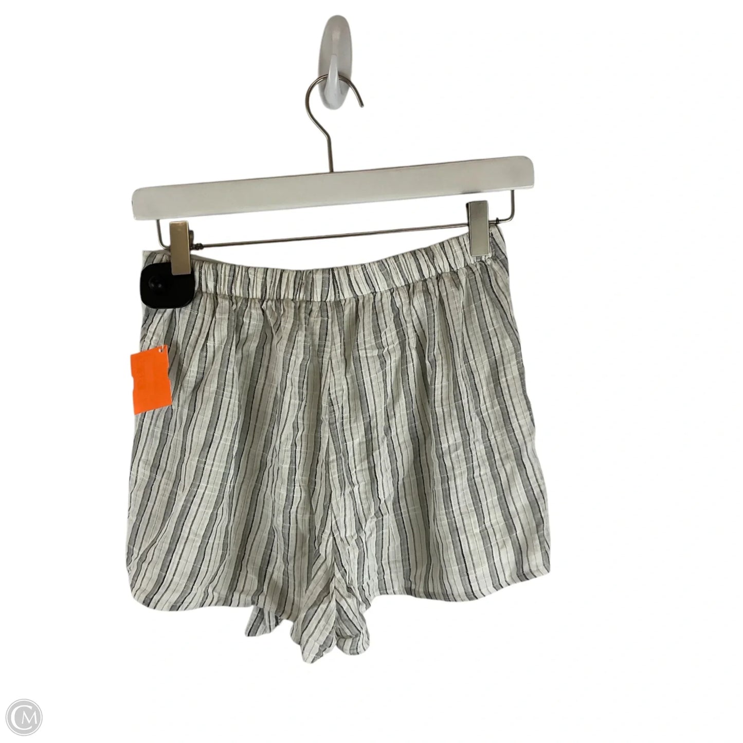 Shorts By Peach Love Cream California In Striped Pattern, Size: S