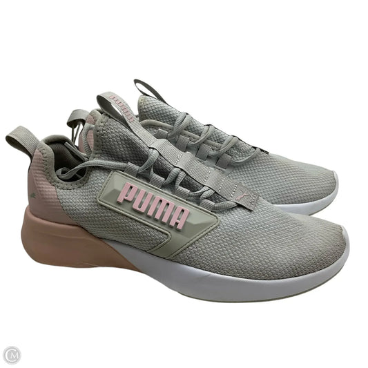 Shoes Athletic By Puma In Grey, Size: 10