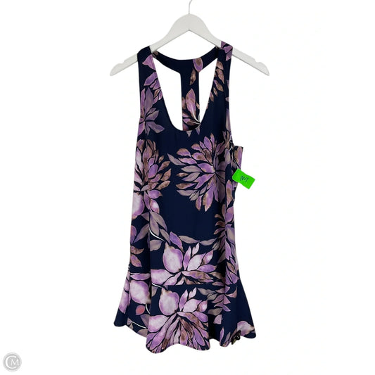 Dress Casual Short By Fabrik In Floral Print, Size: S