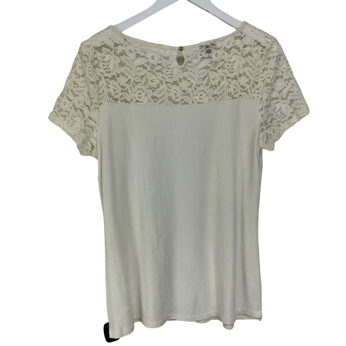 Top Short Sleeve Basic By Talbots  Size: L