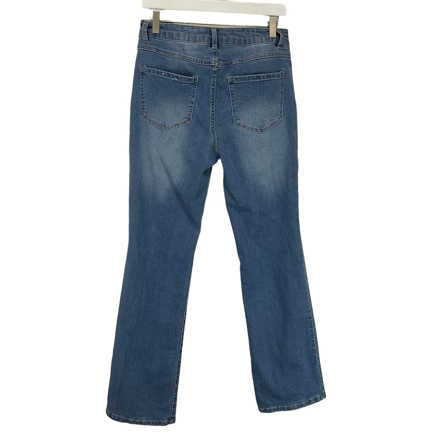 Blue Denim Jeans Boot Cut D Jeans, Size 8