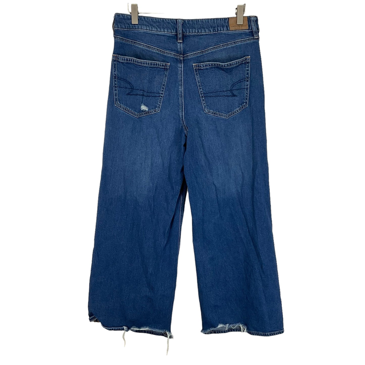 Blue Denim Jeans Straight American Eagle, Size 8