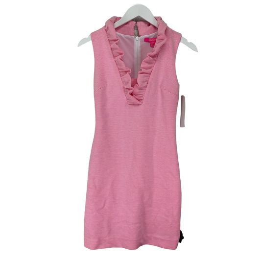 Pink Dress Designer Lilly Pulitzer, Size Xs