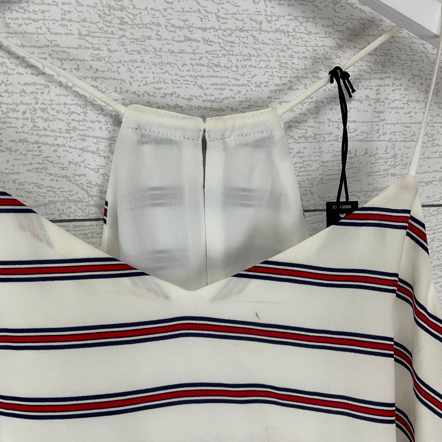 Striped Pattern Top Sleeveless Express, Size S