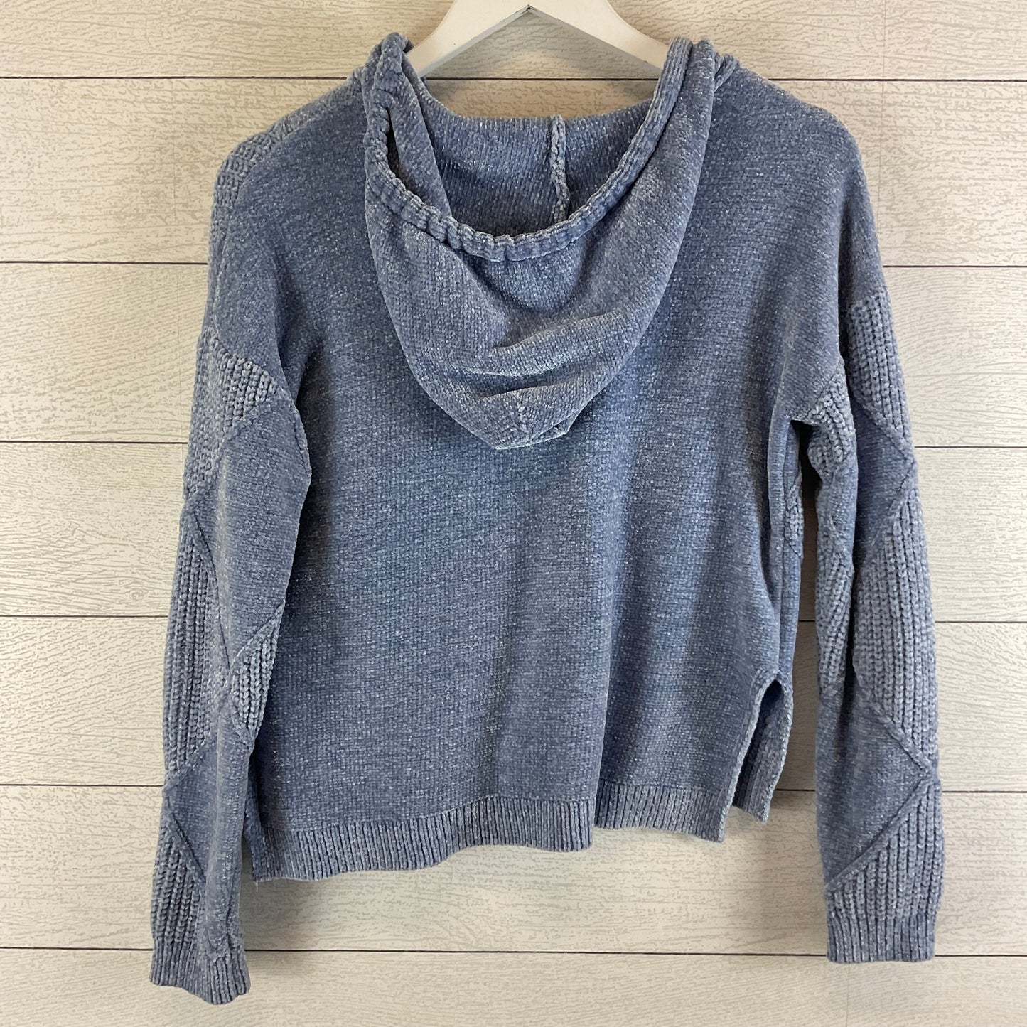 Sweatshirt Hoodie By Cynthia Rowley In Blue, Size: Xs