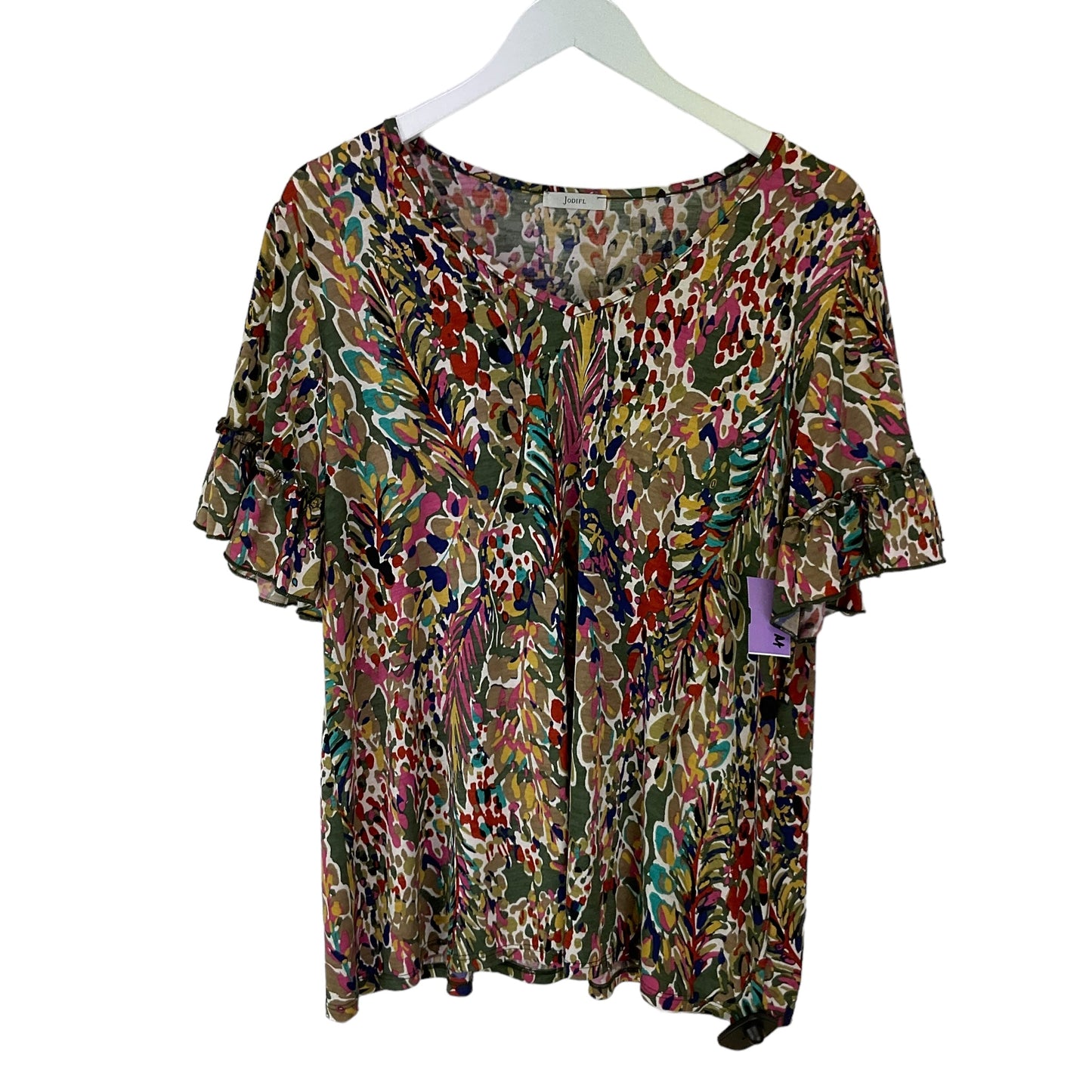 Multi-colored Top Short Sleeve Jodifl, Size L