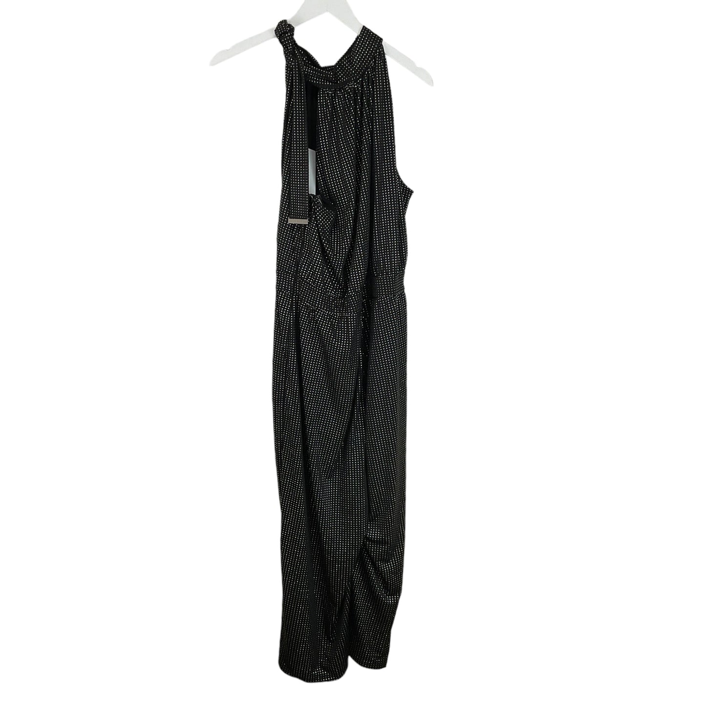 Black Jumpsuit Designer Michael By Michael Kors, Size Xl